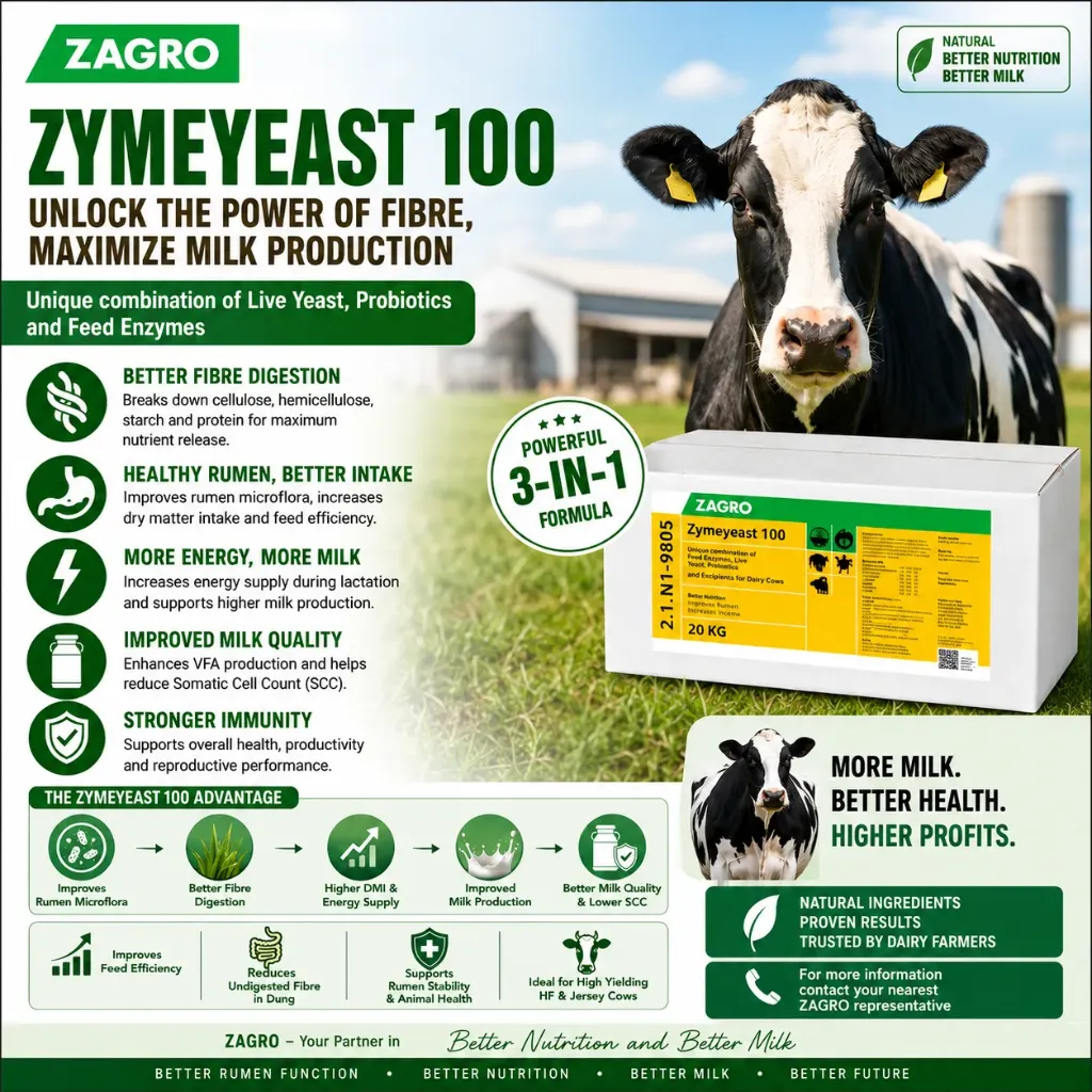 ZymeYeast 100 Zagro 20 kg Bag
